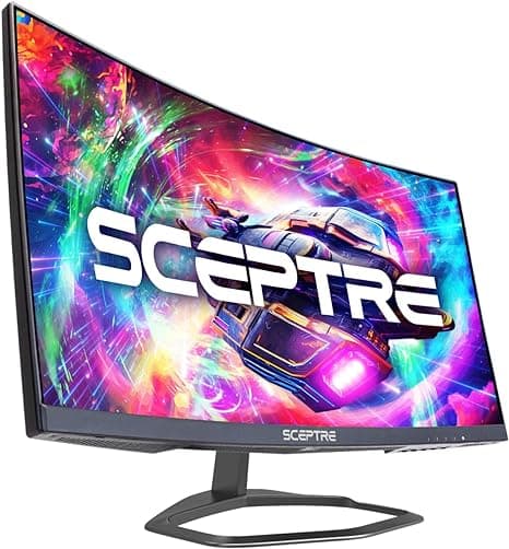 Monitor curvo para juegos - Sceptre 24.5" 240Hz